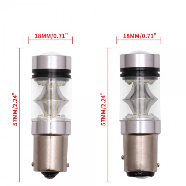 100W 1156 1157 3030 led bulb