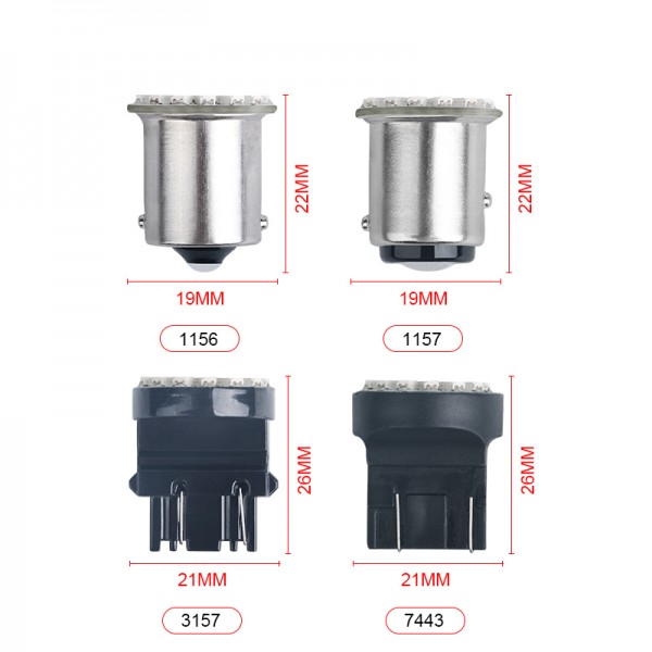 1156 1157 22smd 3014  LED Bulb 