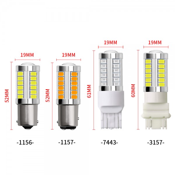1156 1157 33 smd 5630 LED Bulb 