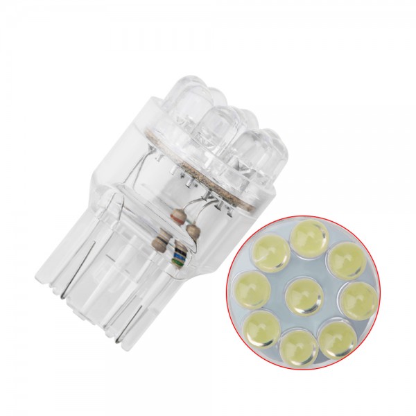 1156 1157 7443 straw hat 9led car bulb