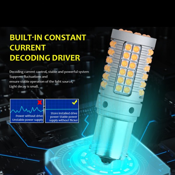 1156 7440 69smd 3030 LED Bulb 
