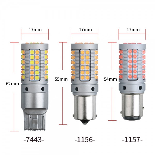 1156 7440 69smd 3030 LED Bulb 