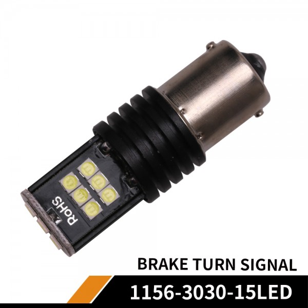 1156 BA15S 15LED 3030 LED Bulb 