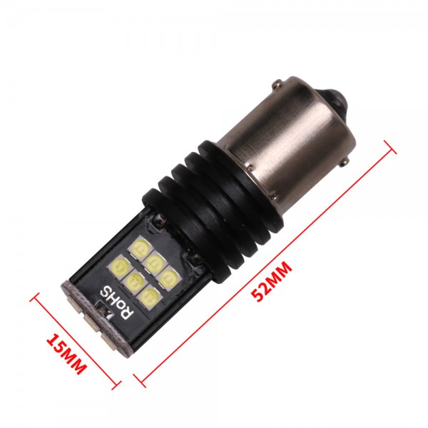 1156 BA15S 15LED 3030 LED Bulb 