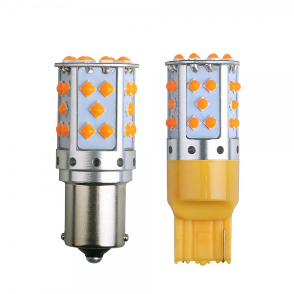 1156 BAU15S PY21W 3030 35SMD LED Canbus Error Free bulb