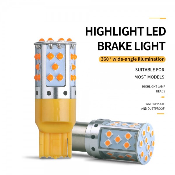 1156 BAU15S PY21W 3030 35SMD LED Canbus Error Free bulb