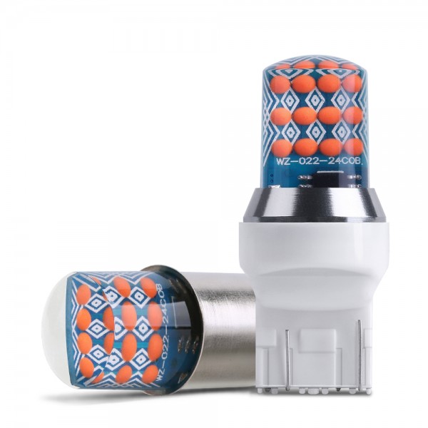 1157 1156 cob 24 led Strobe bulb