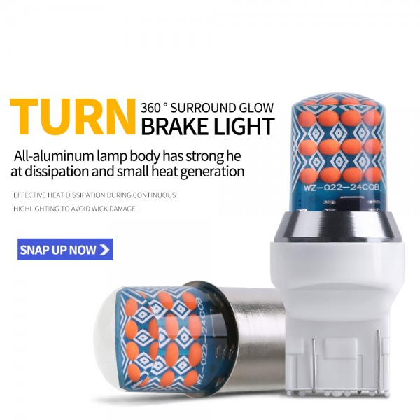 1157 1156 cob 24 led Strobe bulb