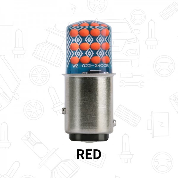 1157 1156 cob 24 led Strobe bulb