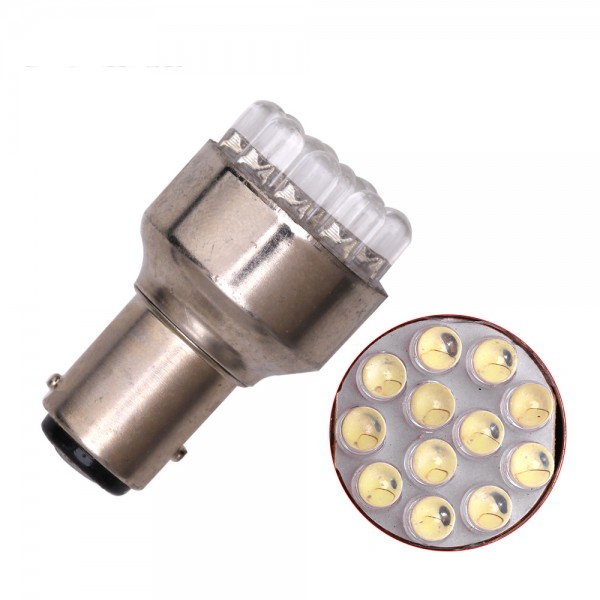 1157 Hat 12LED fish car bulb