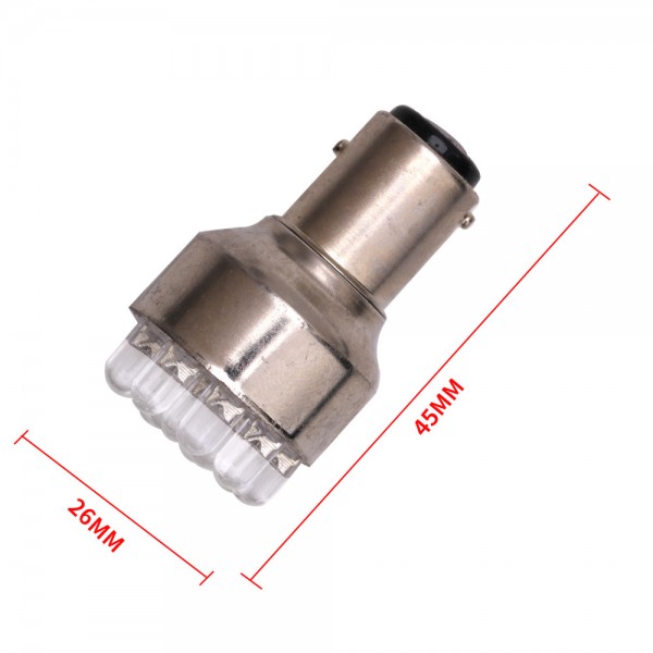 1157 Hat 12LED fish car bulb