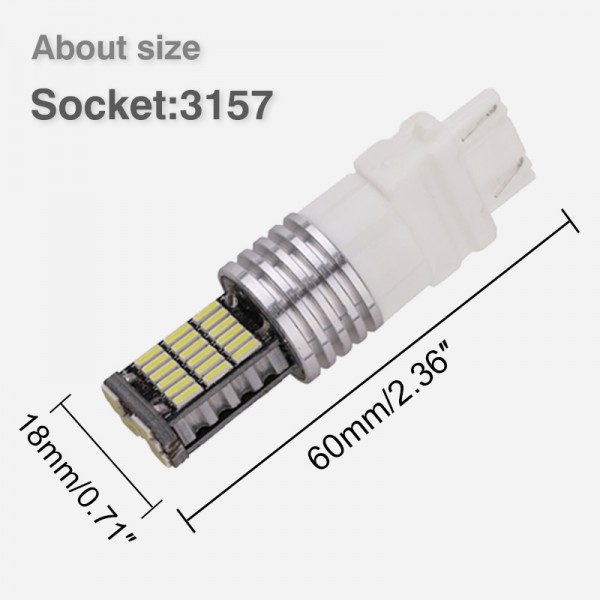 1157/1156 canbus led 4014 45 SMD LED Bulb 