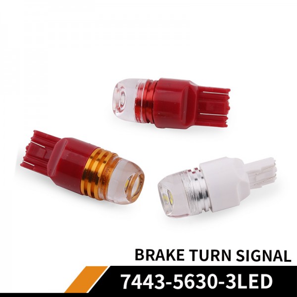 T20 7443 strobe bulbs 5630 3SMD 