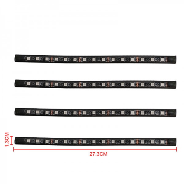 15 LED RGB Phone Bluetooth App Control Strip Lights