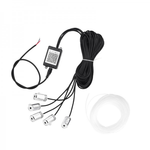 Car strips Decorative light string Cold Color Phone Bluetooth Music Control