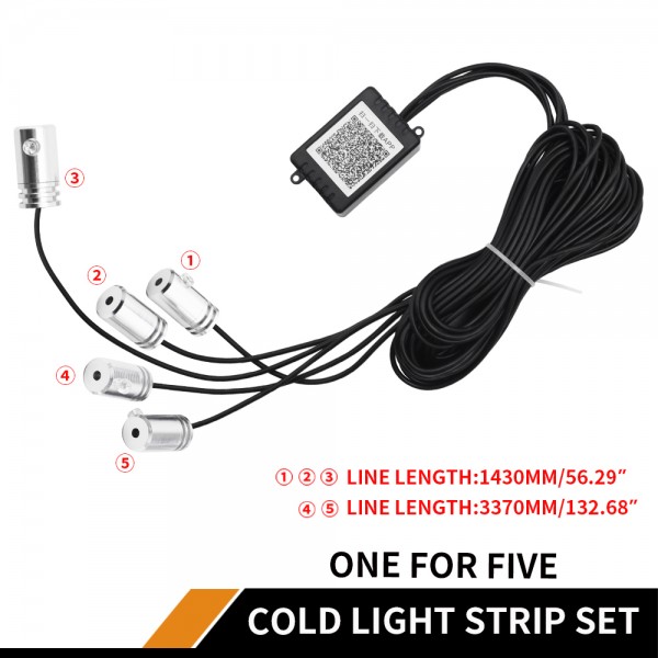 Neon LED Light Glow EL Wire String Strip
