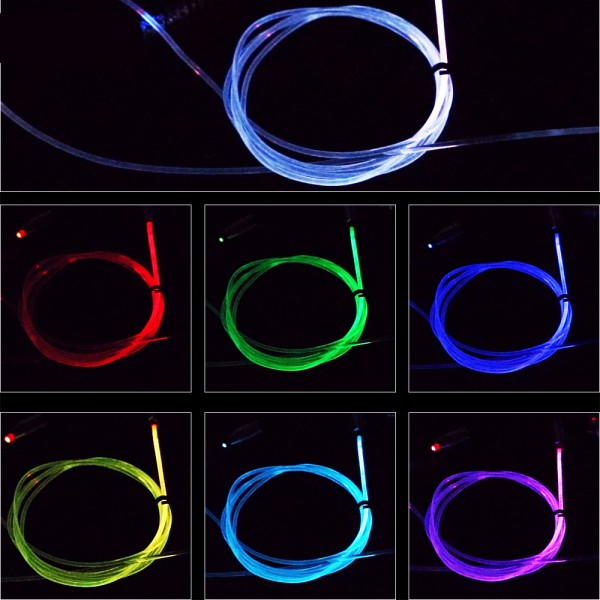 RGB LED Car Interior Light Multi Color LED Strip with Light App Control Atmosphere 