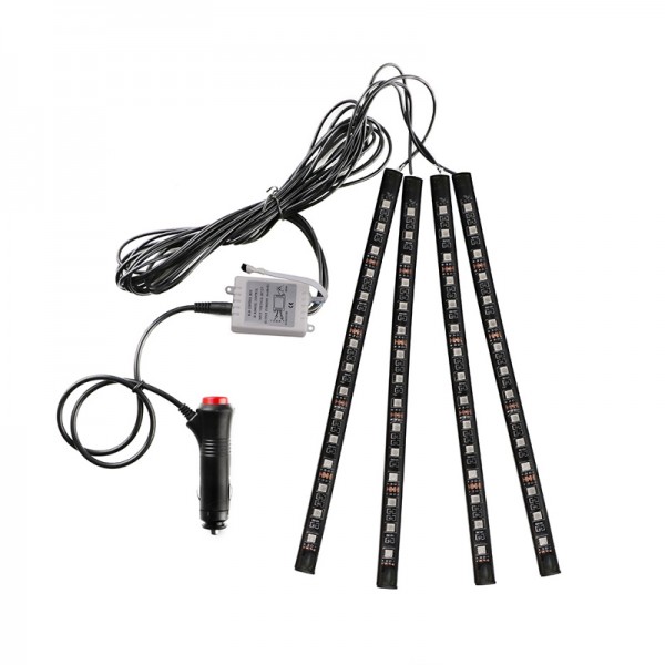 Strip Atmosphere 16 Colors RGB Car Decorative LED Light with Remote Control