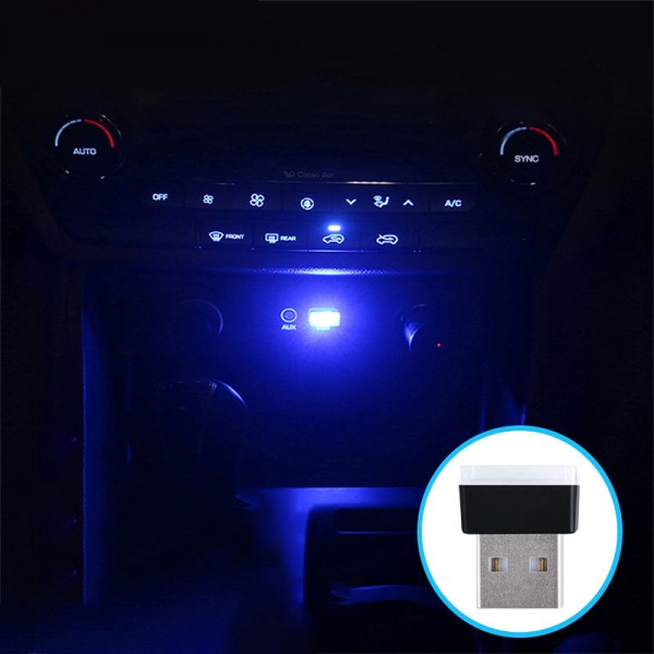 USB wireless LED car interior environment lights 