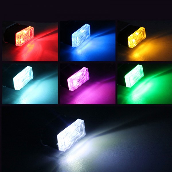 USB wireless LED car interior environment lights 
