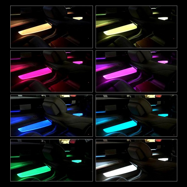 remote contro light 5050-9 led atmosphere light with music control 