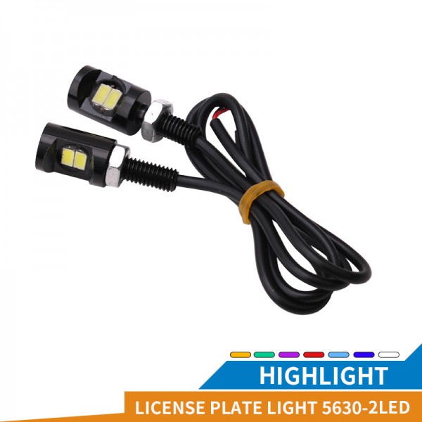 12V White SMD 5630 2LED Screw Bolt Lights LED