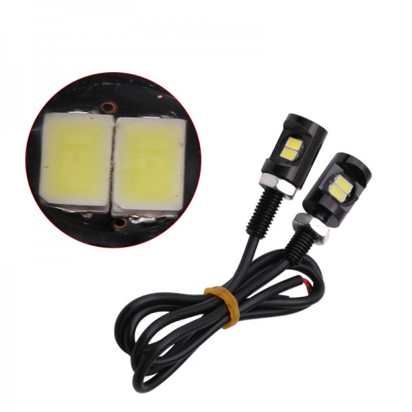 12V White SMD 5630 2LED Screw Bolt Lights LED