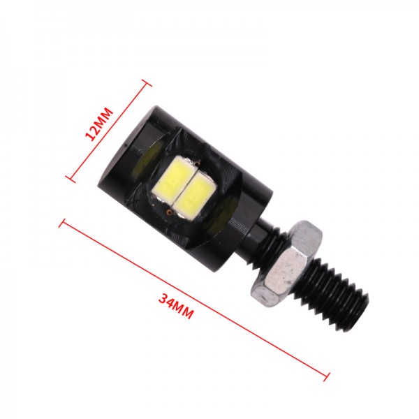 12V White SMD 5630 2LED Screw Bolt Lights LED