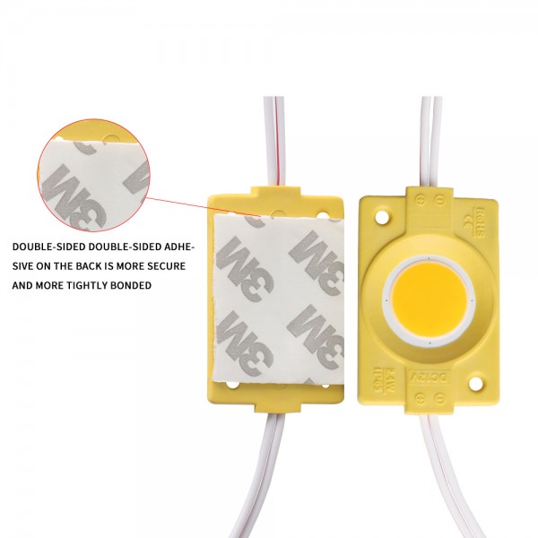 2.4W Advertising light box inverted COB integrated module