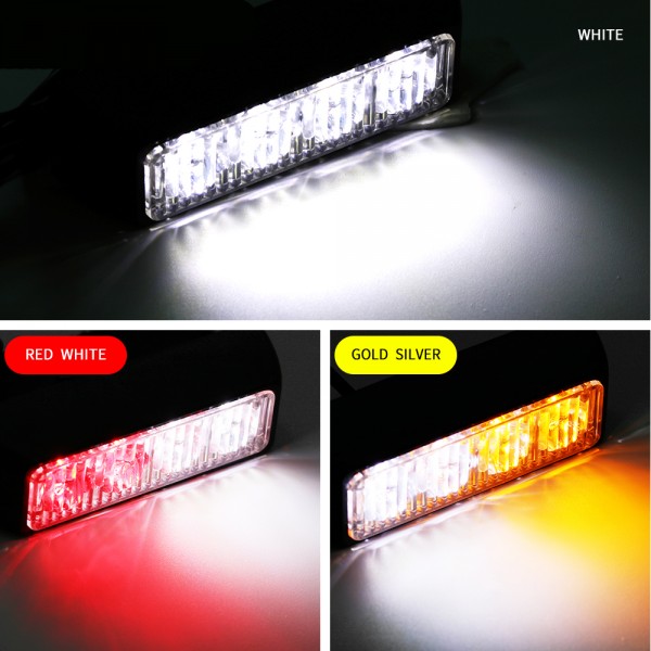 12V 4 Led Strobe Warning strobe car led light bar