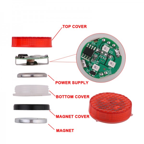 5050 3SMD Auto Anti Car Door Opening Warning Lights