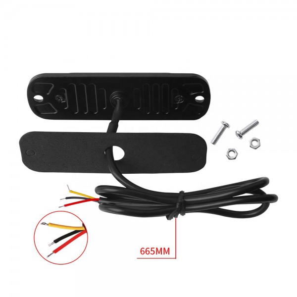6 LED Slim Flash Light Bar 