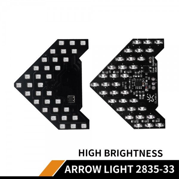 Arrow Panel 33 SMD LED Car Side Mirror turn signal