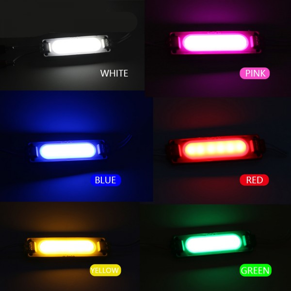 LED Injection Module 5730 Module False COB 6SMD Lens 