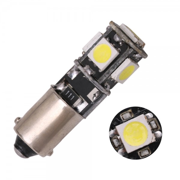 12V 5smd 5050 canbus BA9S LED bulb