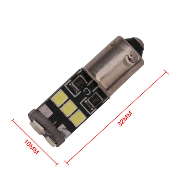 12V Ba9s 2835 9 SMD canbus LED bulb