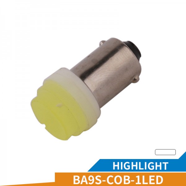 3D COB BA9S ceramic LED bulb