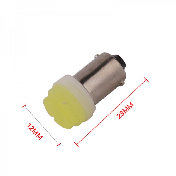 3D COB BA9S ceramic LED bulb