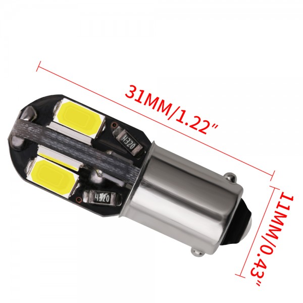BA9S 8SMD 5630 LED bulb