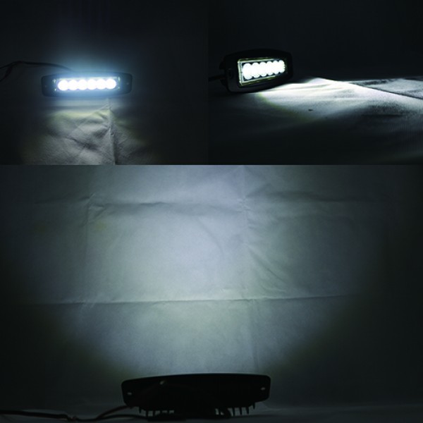 18W 7.6 inch Epistar LED Work Light 