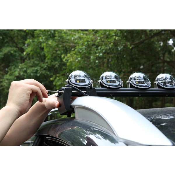  New 50 Inch LED Light Bar with Sliding Side Mount for SUV/Tractor 120W Spot Beam 50'' LED Driving Light Bar
