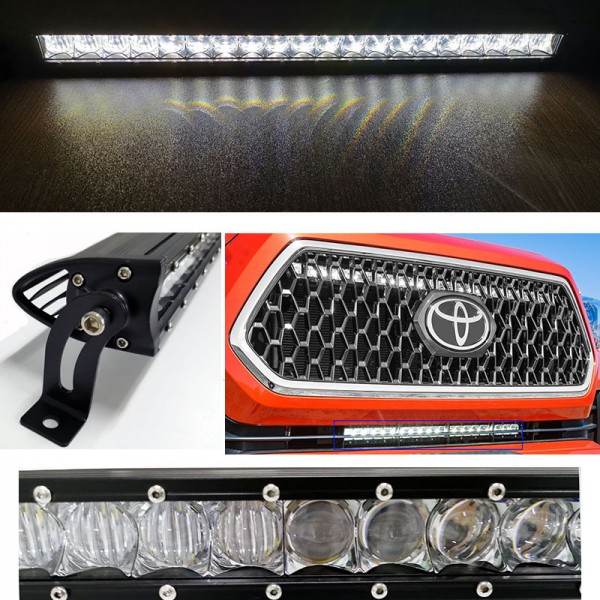 40 inch 200W 5D led lights for trucks 4X4 side by side car offroad 12 volt led light bar