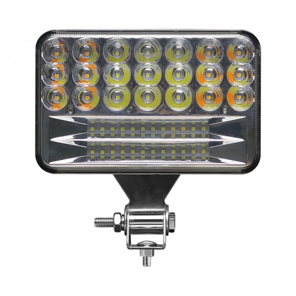 135W 5x3 Inch Dual-Colour LED Strobe Light 