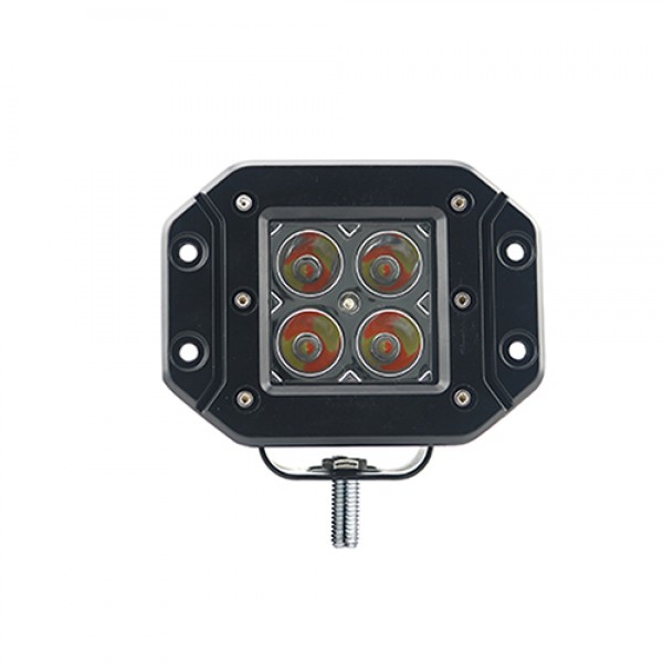12W 3.3 inch Multi-functional Dual-Colour LED Strobe Light