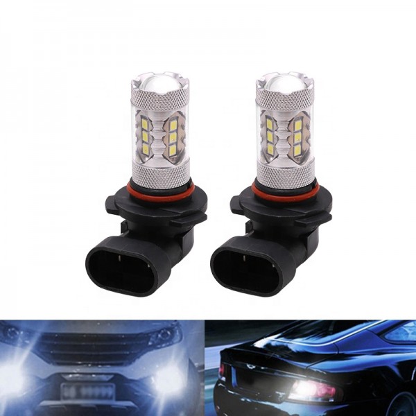  9005 9006 LED Bulb 80W 16SMD 2835 Car Fog Light