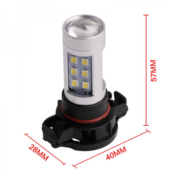  H16 2835 21SMD Auto car LED Fog Lights 