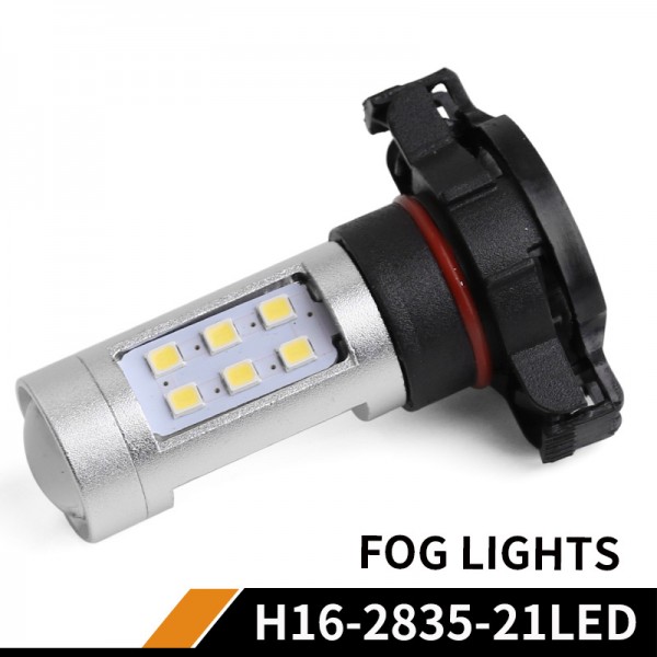  H16 2835 21SMD Auto car LED Fog Lights 