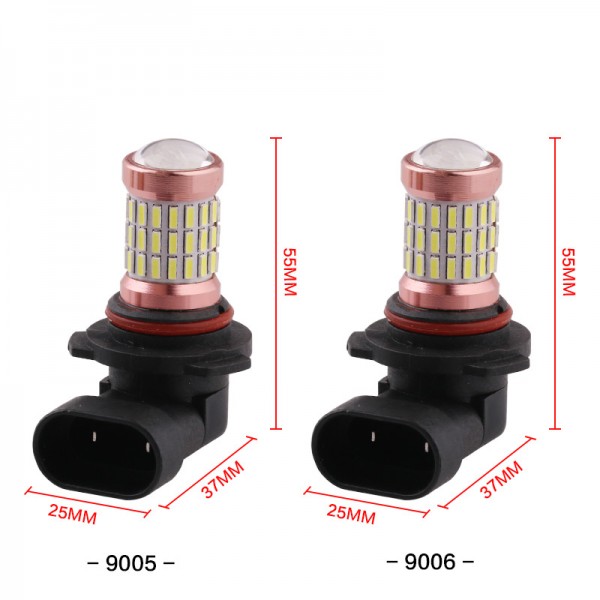  H8 H11 4014 60SMD Chip LED Bulbs