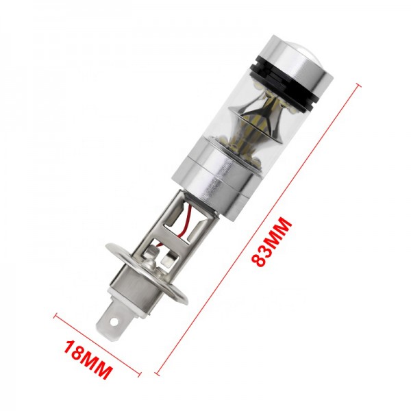 100W 2828 20smd LED H1 motorcycle fog light