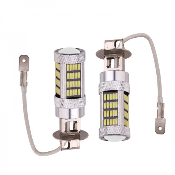 12V H3 4014 92SMD LED Bulbs fog light 